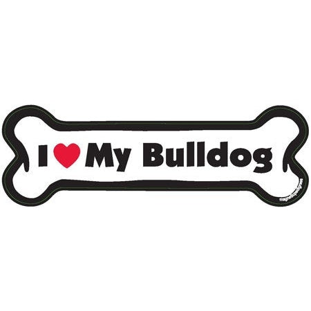 I <3 My Breed Dog Bone Magnet - Over 85 Breeds Available!