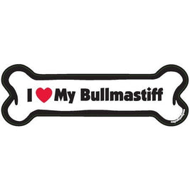 I <3 My Breed Dog Bone Magnet - Over 85 Breeds Available!