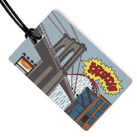 Dog Themed Luggage Tags from R. Nichols