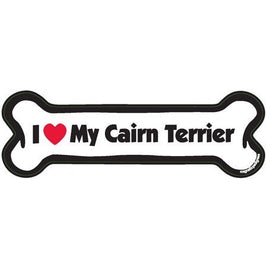 I <3 My Breed Dog Bone Magnet - Over 85 Breeds Available!