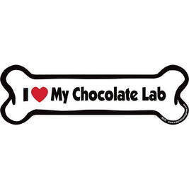I <3 My Breed Dog Bone Magnet - Over 85 Breeds Available!