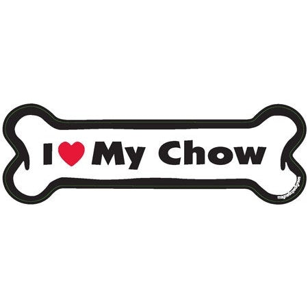 I <3 My Breed Dog Bone Magnet - Over 85 Breeds Available!