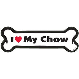 I <3 My Breed Dog Bone Magnet - Over 85 Breeds Available!