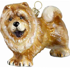 Hand Painted Glass Ornaments - Multiple Breeds Available