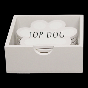 Dog Paw Coasters