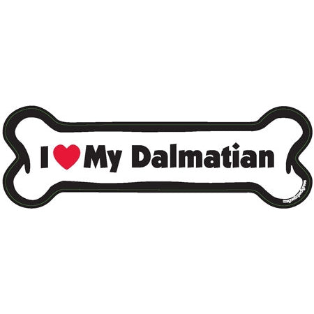 I <3 My Breed Dog Bone Magnet - Over 85 Breeds Available!