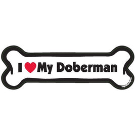 I <3 My Breed Dog Bone Magnet - Over 85 Breeds Available!