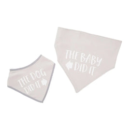 Baby and Pet Bib Set