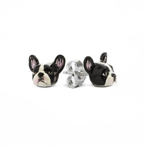 Dog Fever Enamel Dog Head Earrings - Multiple Breeds Available