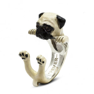 Dog Fever Enamel Dog Hug Rings - Multiple Breeds Available