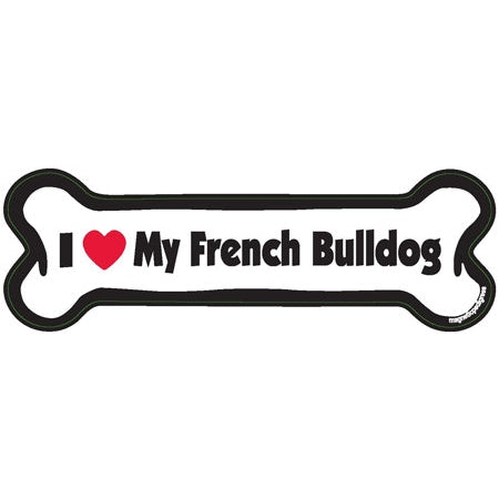 I <3 My Breed Dog Bone Magnet - Over 85 Breeds Available!