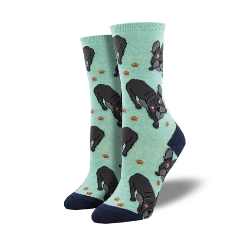 Socksmith - Frenchie Fellowships  (Multiple Colors & Sizes Available)