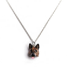 Load image into Gallery viewer, Dog Fever Enamel Dog Head Pendant - Multiple Breeds Available
