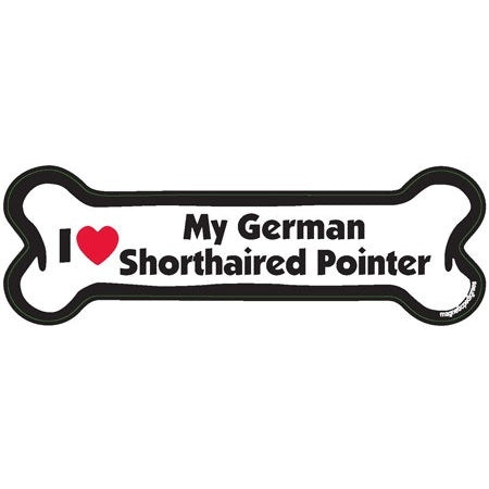 I <3 My Breed Dog Bone Magnet - Over 85 Breeds Available!
