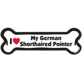 I <3 My Breed Dog Bone Magnet - Over 85 Breeds Available!
