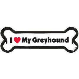 I <3 My Breed Dog Bone Magnet - Over 85 Breeds Available!