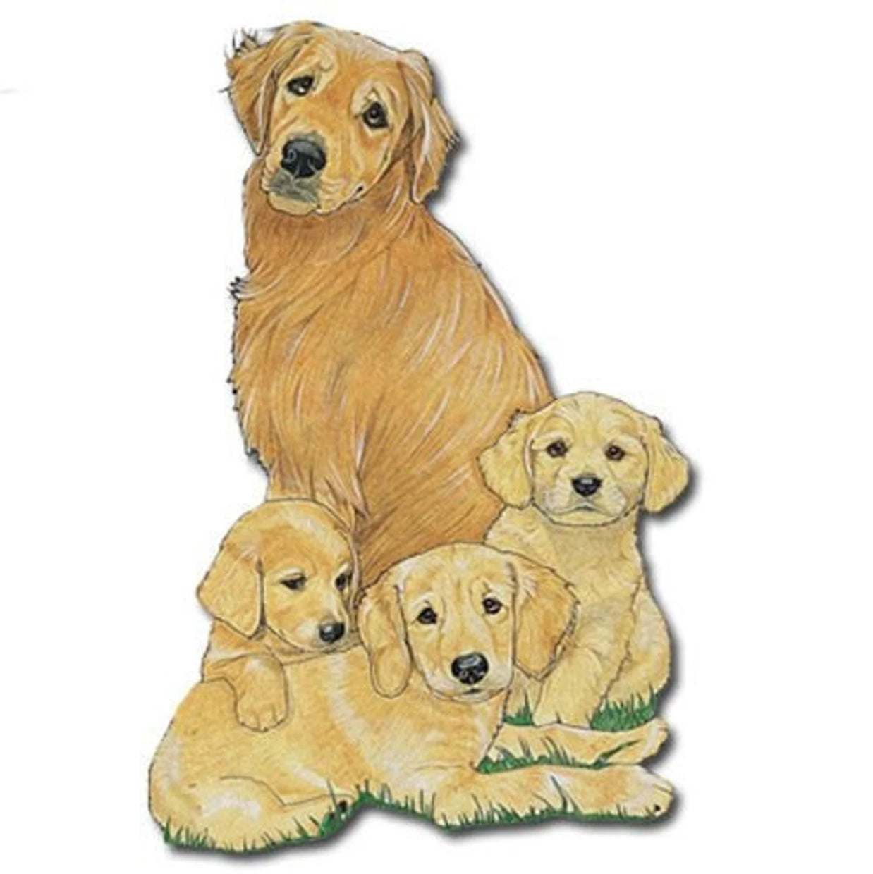 Wooden Dog Breed Magnets - Over 75 Breeds Available!
