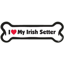 I <3 My Breed Dog Bone Magnet - Over 85 Breeds Available!