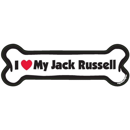 I <3 My Breed Dog Bone Magnet - Over 85 Breeds Available!
