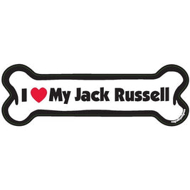 I <3 My Breed Dog Bone Magnet - Over 85 Breeds Available!
