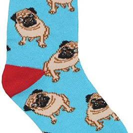 Kids Pug Socks for 6 Months - 7 Years Old!