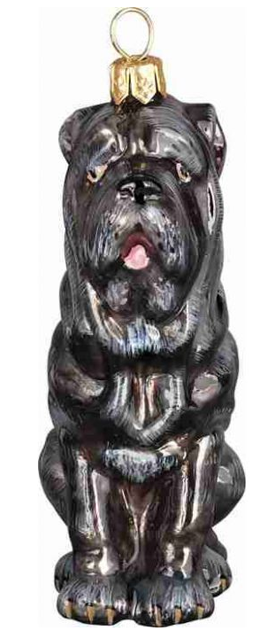 Hand Painted Glass Ornaments - Multiple Breeds Available