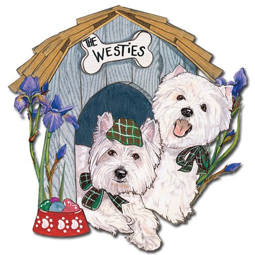 Wooden Dog Breed Magnets - Over 75 Breeds Available!