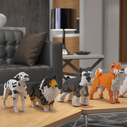 Dog Building Blocks by Jekca  - Multiple Breeds Available!