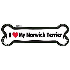 I <3 My Breed Dog Bone Magnet - Over 85 Breeds Available!