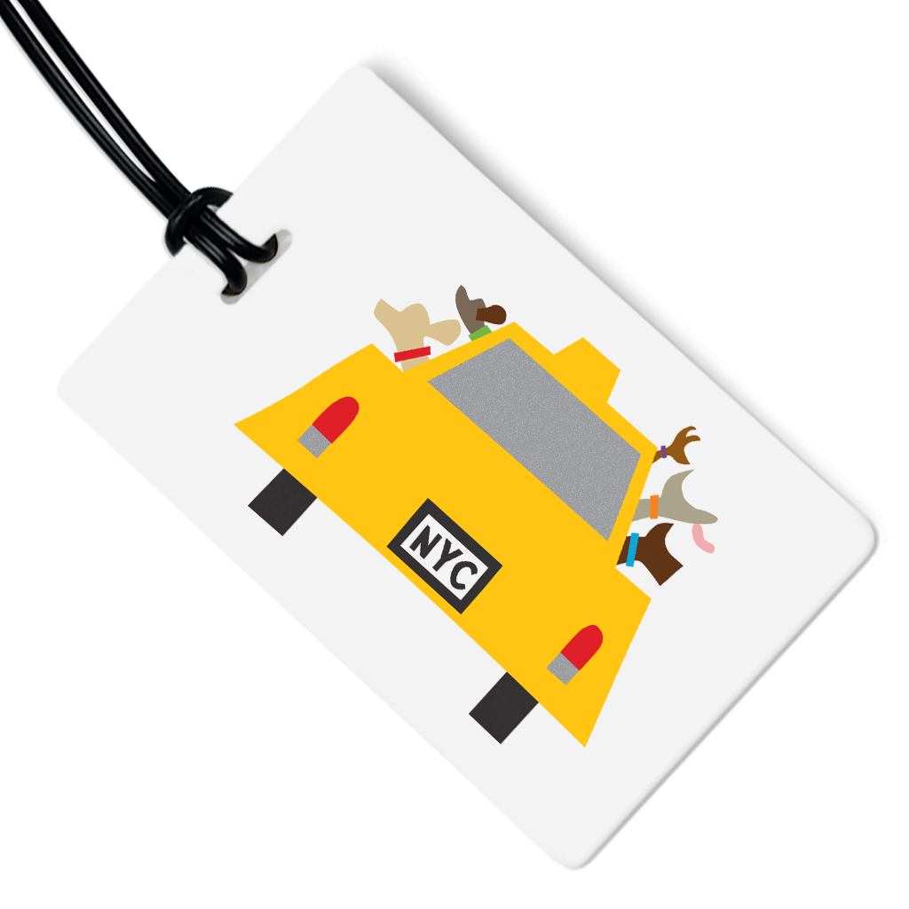 Dog Themed Luggage Tags from R. Nichols