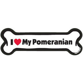 I <3 My Breed Dog Bone Magnet - Over 85 Breeds Available!