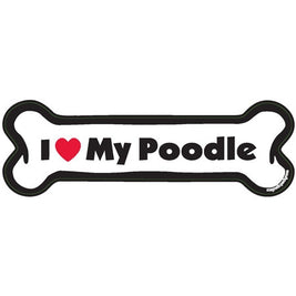 I <3 My Breed Dog Bone Magnet - Over 85 Breeds Available!