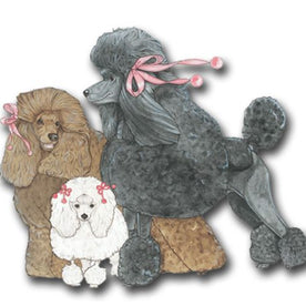 Wooden Dog Breed Magnets - Over 75 Breeds Available!