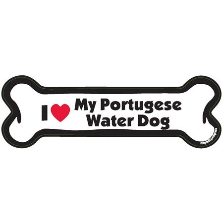 I <3 My Breed Dog Bone Magnet - Over 85 Breeds Available!
