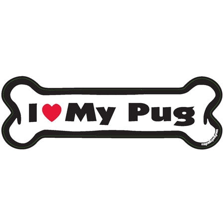 I <3 My Breed Dog Bone Magnet - Over 85 Breeds Available!