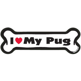 I <3 My Breed Dog Bone Magnet - Over 85 Breeds Available!