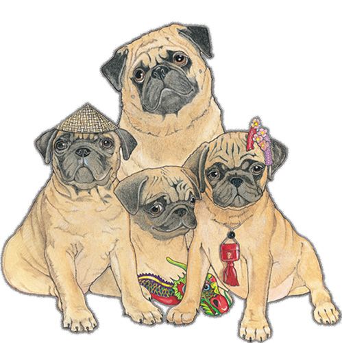 Wooden Dog Breed Magnets - Over 75 Breeds Available!