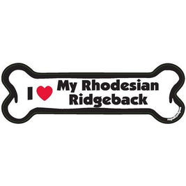 I <3 My Breed Dog Bone Magnet - Over 85 Breeds Available!