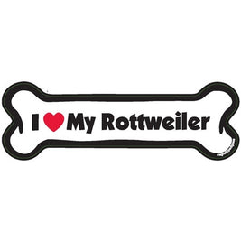 I <3 My Breed Dog Bone Magnet - Over 85 Breeds Available!