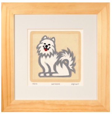 Limited Edition Framed Woodblock Original Prints - Multiple Breeds Available