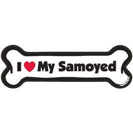 I <3 My Breed Dog Bone Magnet - Over 85 Breeds Available!
