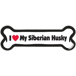 I <3 My Breed Dog Bone Magnet - Over 85 Breeds Available!