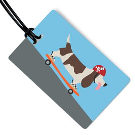 Dog Themed Luggage Tags from R. Nichols