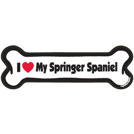 I <3 My Breed Dog Bone Magnet - Over 85 Breeds Available!