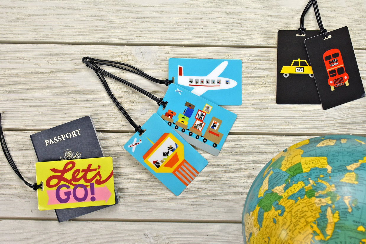 Dog Themed Luggage Tags from R. Nichols