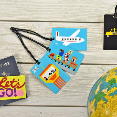 Dog Themed Luggage Tags from R. Nichols