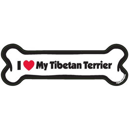 I <3 My Breed Dog Bone Magnet - Over 85 Breeds Available!