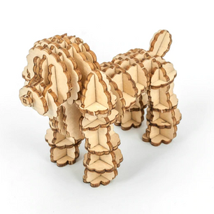 3D Wooden Dog Puzzles - Multiple Breeds!