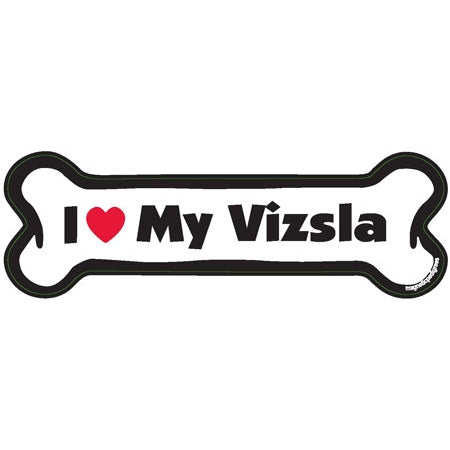I <3 My Breed Dog Bone Magnet - Over 85 Breeds Available!