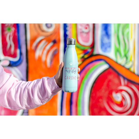 Walking My Dog is My Cardio Water Bottle